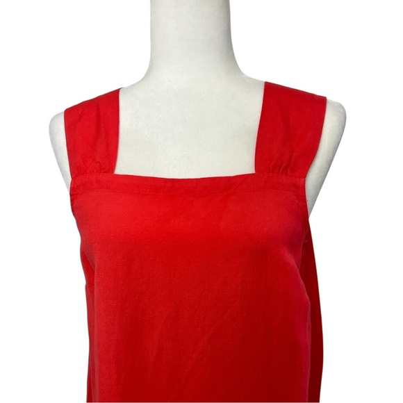 LOFT Vibrant Coral Dress - Picture 2 of 11